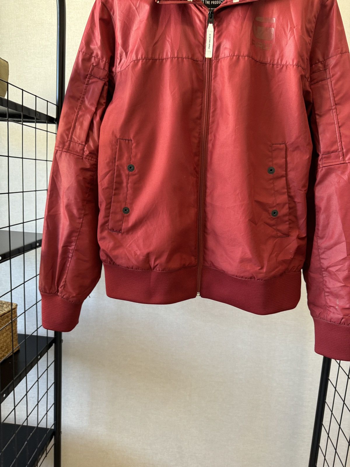 G-Star G-STAR RAW Nancor Vest Mens L Windbreaker Jacket Bomber Mesh Size US L / EU 52-54 / 3 - 7 Thumbnail