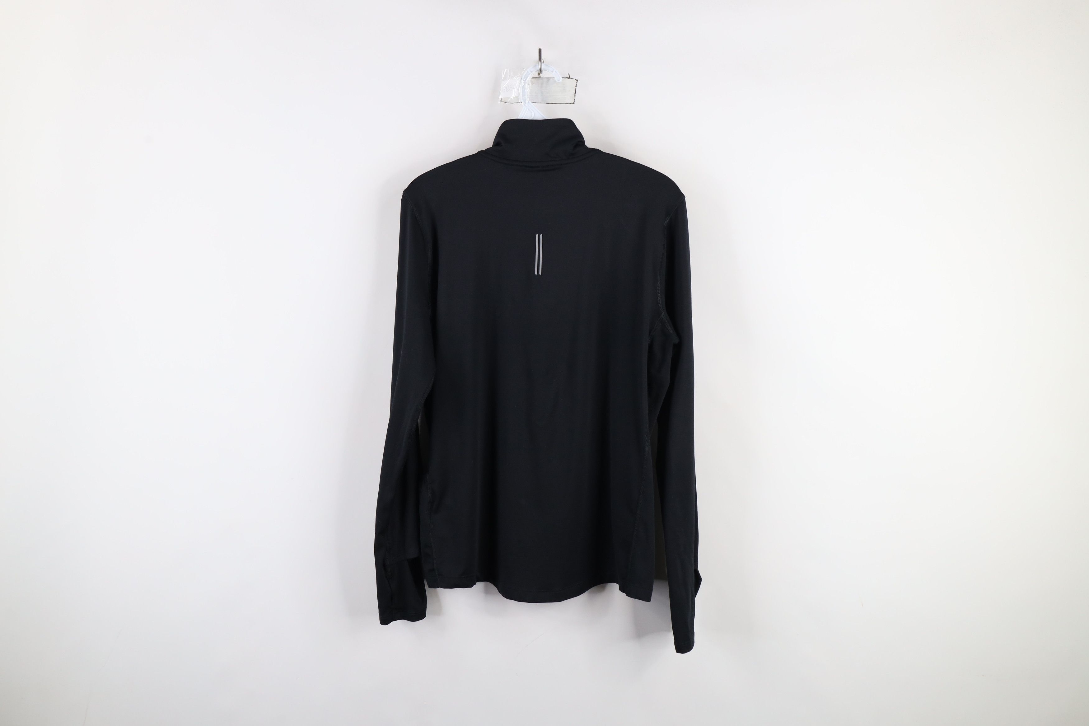 Nike × Vintage Nike Running Element Half Zip Pullover Top Jacket Black Size M / US 6-8 / IT 42-44 - 11 Thumbnail