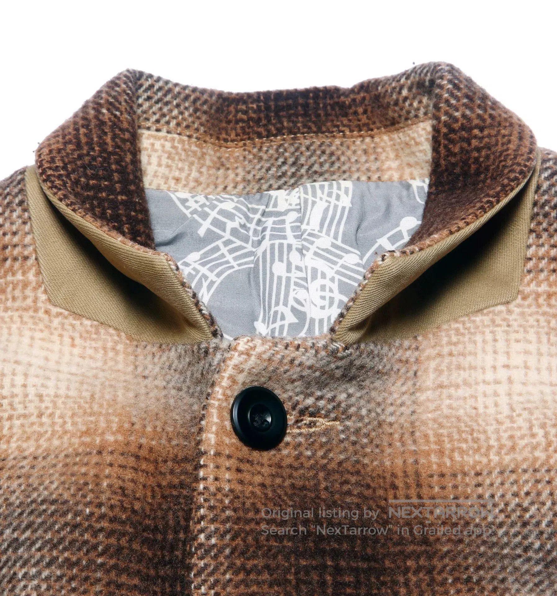 Number (N)ine number(n)ine Plaid Flannel Long Coat. Size US L / EU 52-54 / 3 - 3 Thumbnail