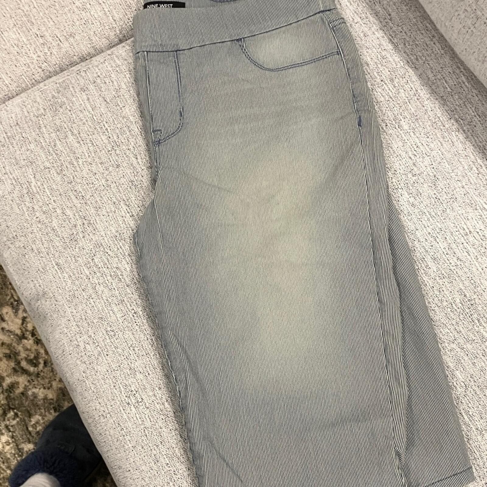 Nine West Nine West Heidi Pull On Skimmer Jeans Size 28" / US 6 / IT 42 - 5 Thumbnail