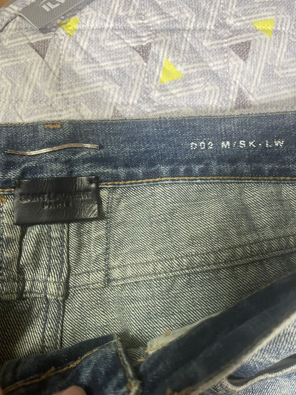 Saint Laurent Paris 16ss Saint Laurent Hedi Slimane DO2 Jeans Size US 31 - 6 Thumbnail