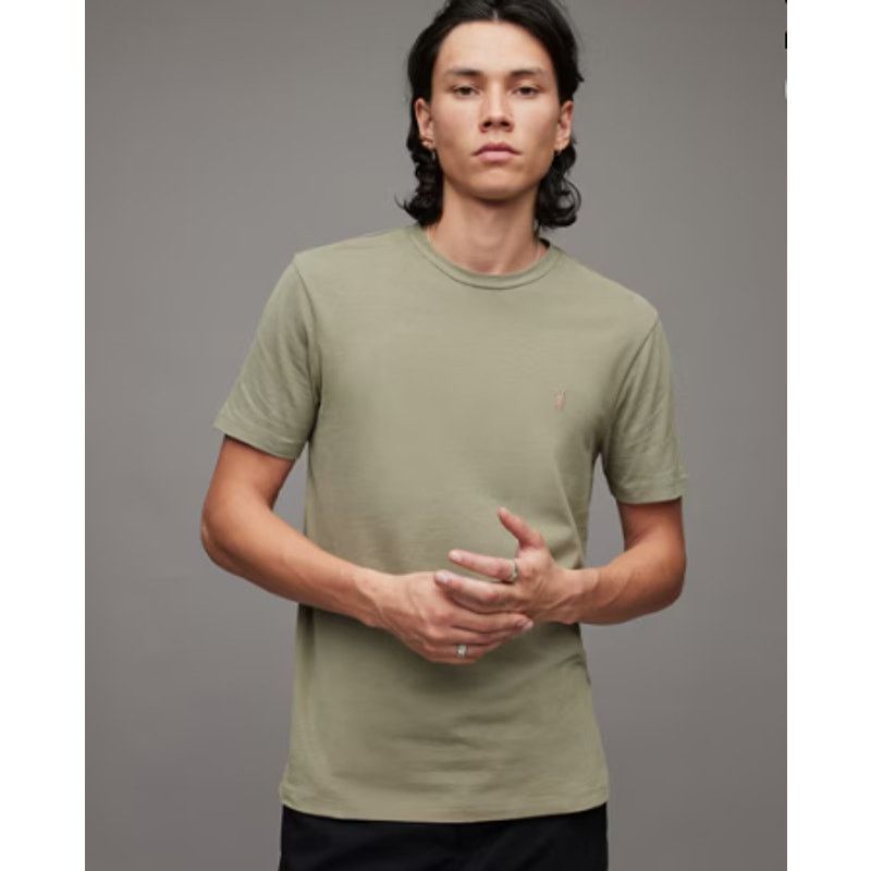 Allsaints ALLSAINTS Brace Contrast Brushed Cotton T-Shirt sz XXL Size US XXL / EU 58 / 5 - 1 Thumbnail
