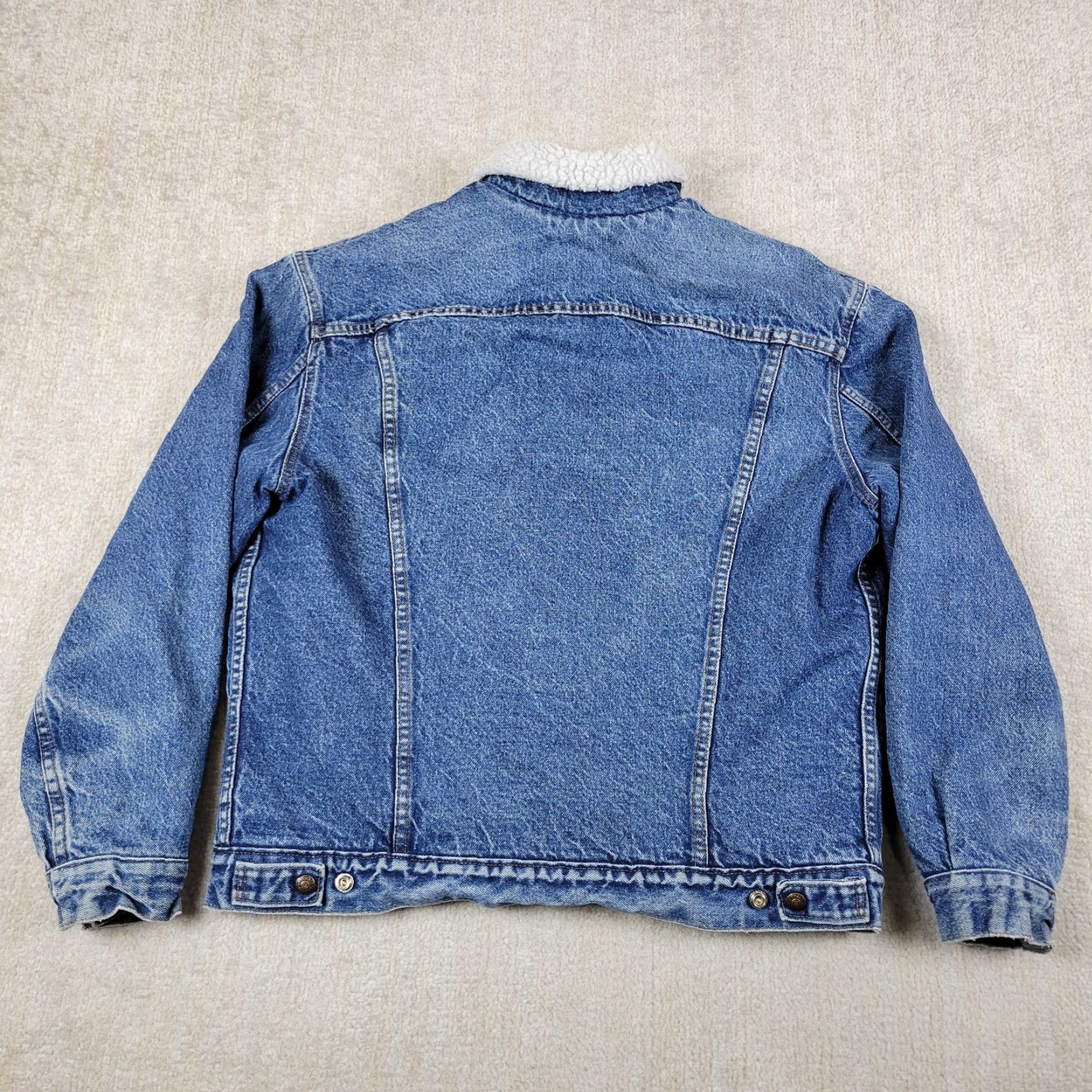 Levi's VINTAGE Levi's Trucker Jacket Mens 44 Blue Denim Jacket 80s 90s USA Size US S / EU 44-46 / 1 - 2 Thumbnail