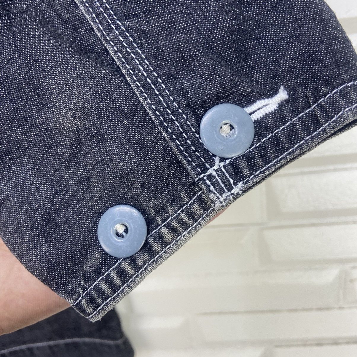 Issey Miyake Issey Miyake Soft Denim Workwear Style Jacket Size US M / EU 48-50 / 2 - 13 Thumbnail