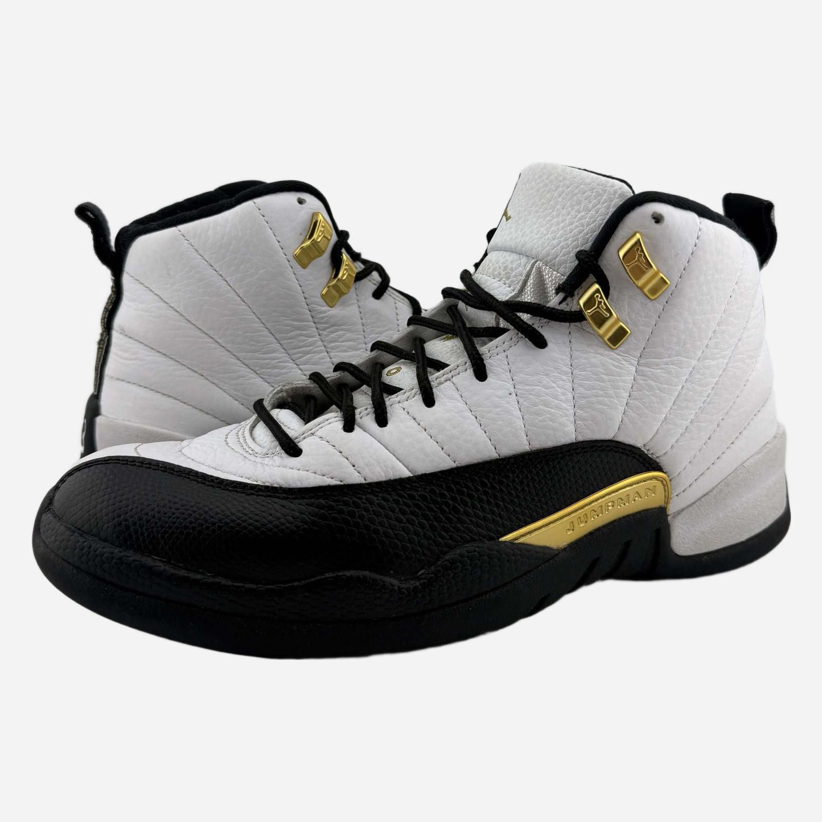 Jordan Brand Jordan 12 Royalty Taxi 8 Used No Box CT8013-170 Size US 8 / EU 41 - 1 Thumbnail