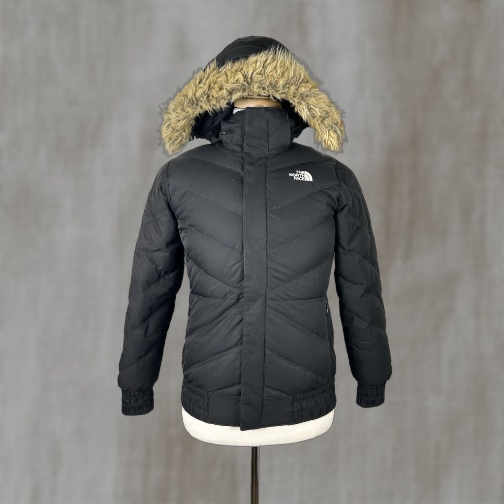 The North Face The North Face Womens Small Black 600 Down Puffer Hooded Jacket Size S / US 4 / IT 40 - 1 Thumbnail