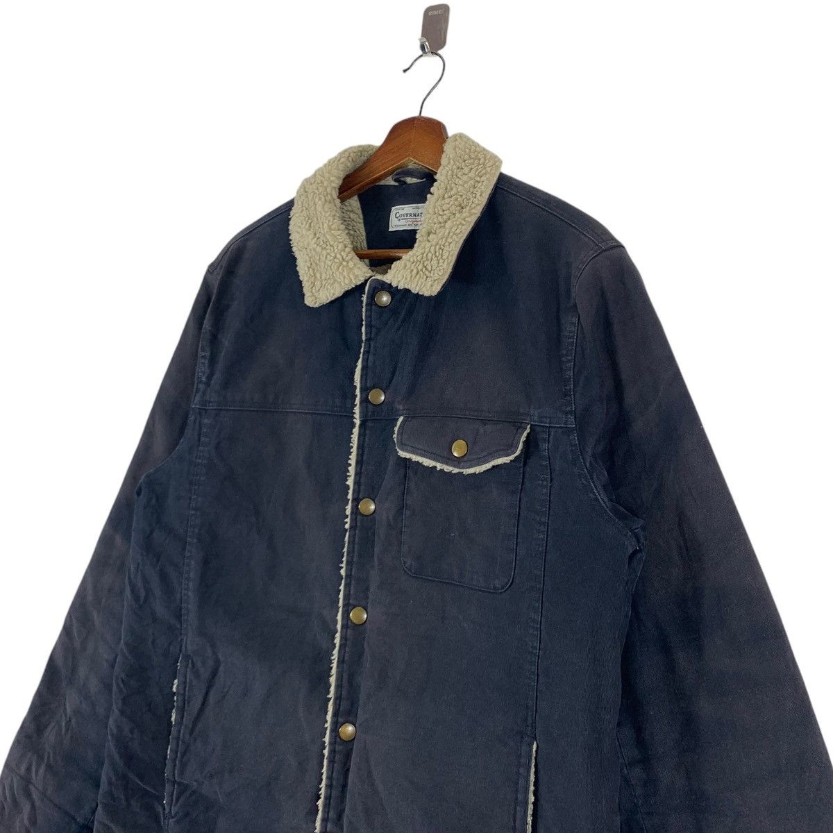 COVERNAT × Vintage VINTAGE COVERNAT SHERPA WINTER JACKET SNAP BUTTON Size US XL / EU 56 / 4 - 4 Thumbnail