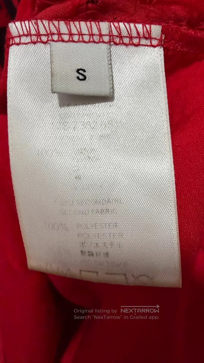 Givenchy Givenchy Red Big Ripped Short Sleeve T-Shirt Size US S / EU 44-46 / 1 - 5 Thumbnail