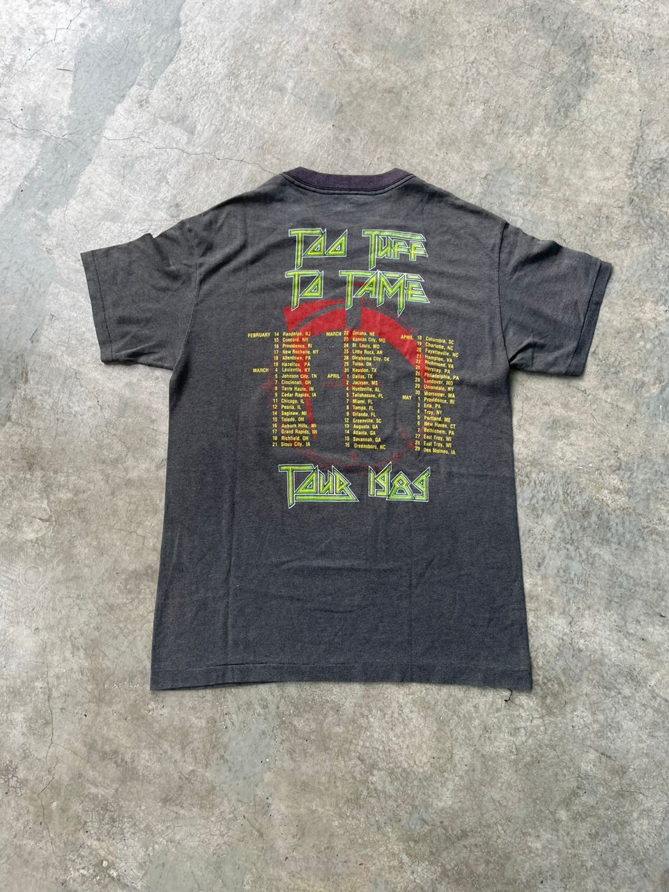 Band Tees Vintage 80s Winger 'Too Tuff Too Tame' Tour Rock Band Tees Size US S / EU 44-46 / 1 - 2 Thumbnail