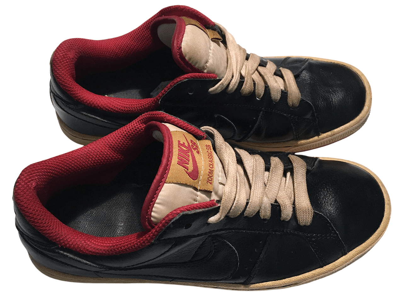 Nike Nike SB Zoom Classic SB Black Red US 5 Skateboarding Shoes Size US 5 / EU 37 - 7 Thumbnail