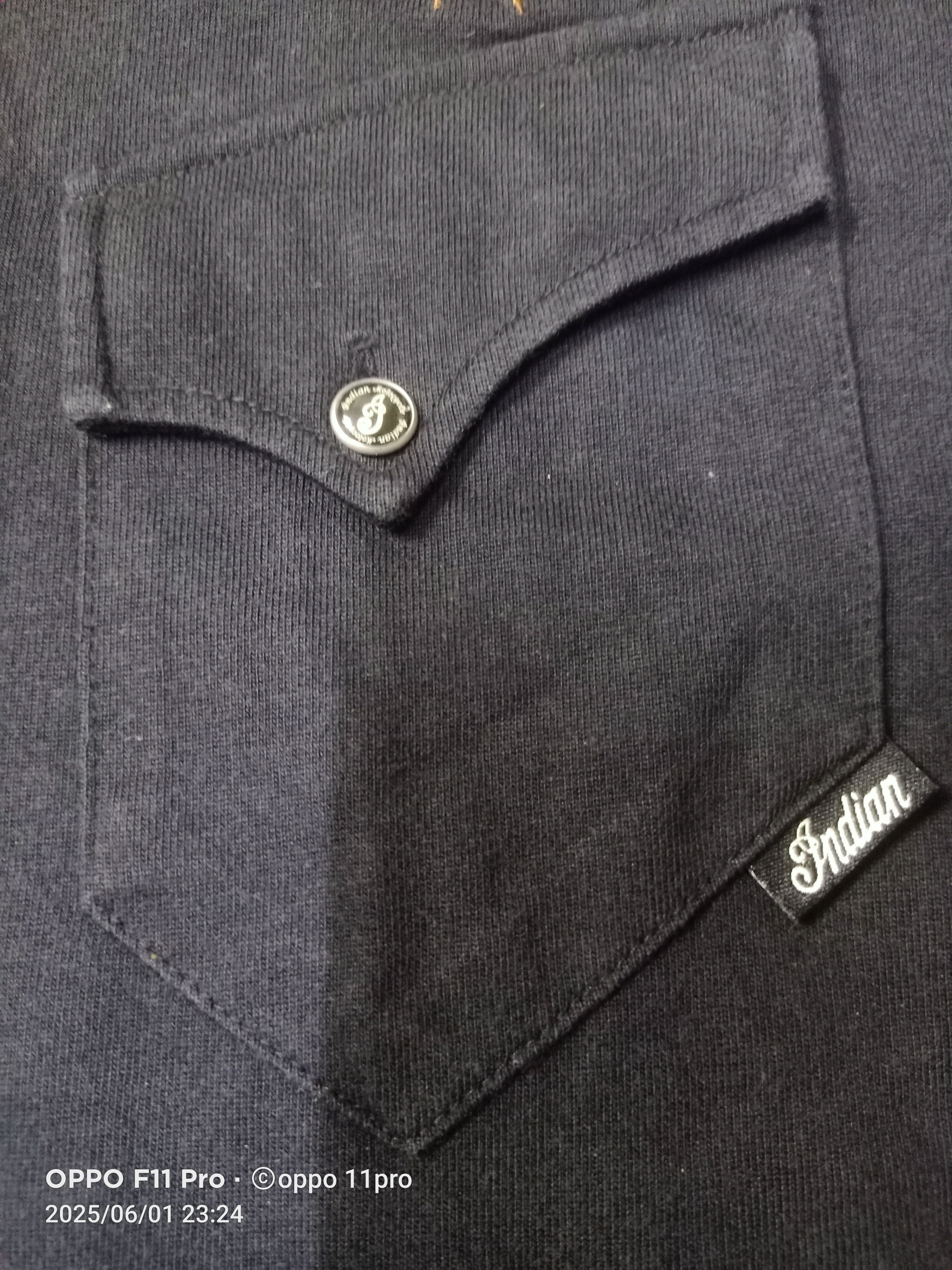 If Six Was Nine × Indian Motorcycle India Motorcyle Double Poket Polo Tee Shirt Size US XL / EU 56 / 4 - 5 Thumbnail