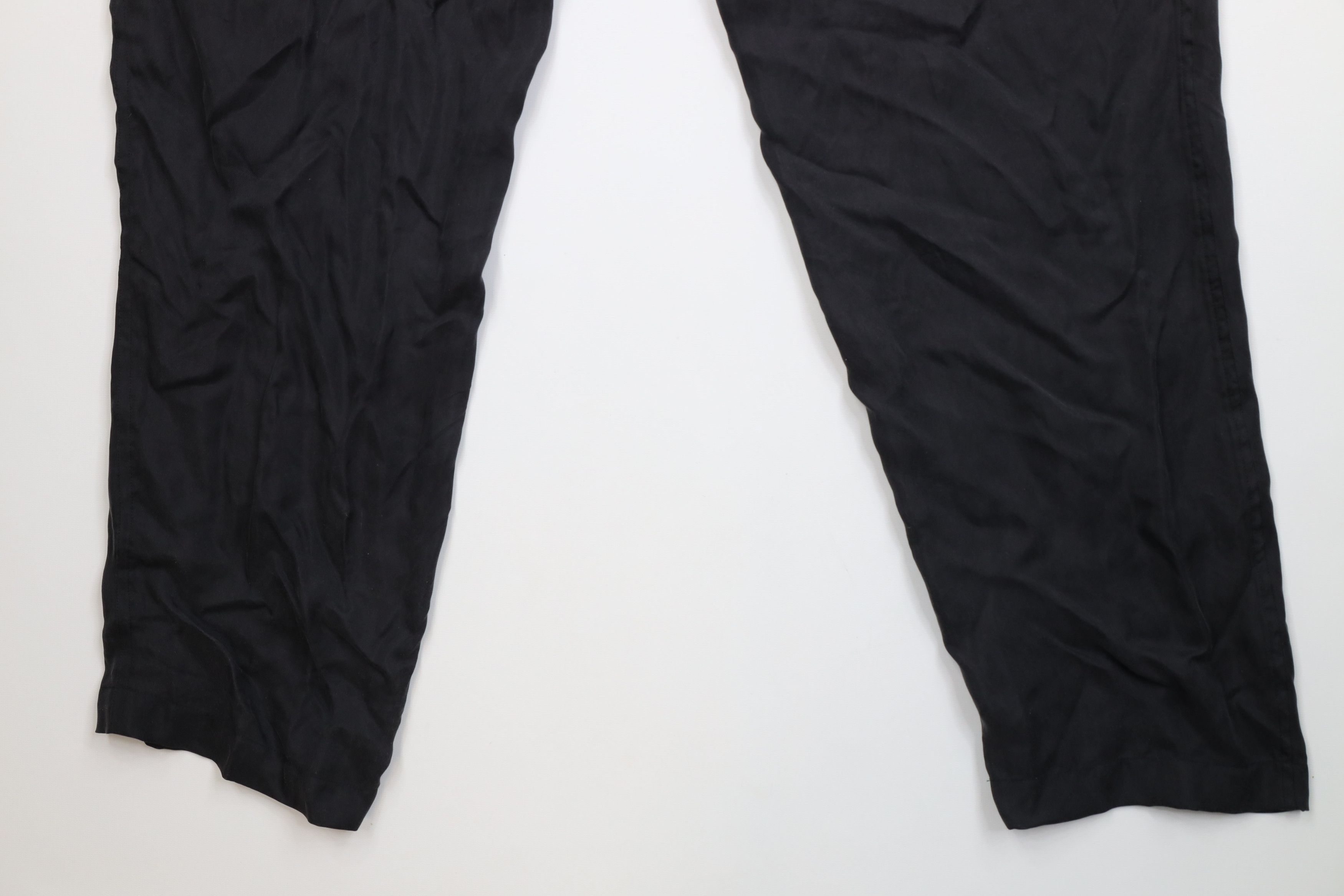 Vintage Deadstock Vintage 90s Streetwear Relaxed Fit Pants Black Size US 30 / EU 46 - 10 Thumbnail
