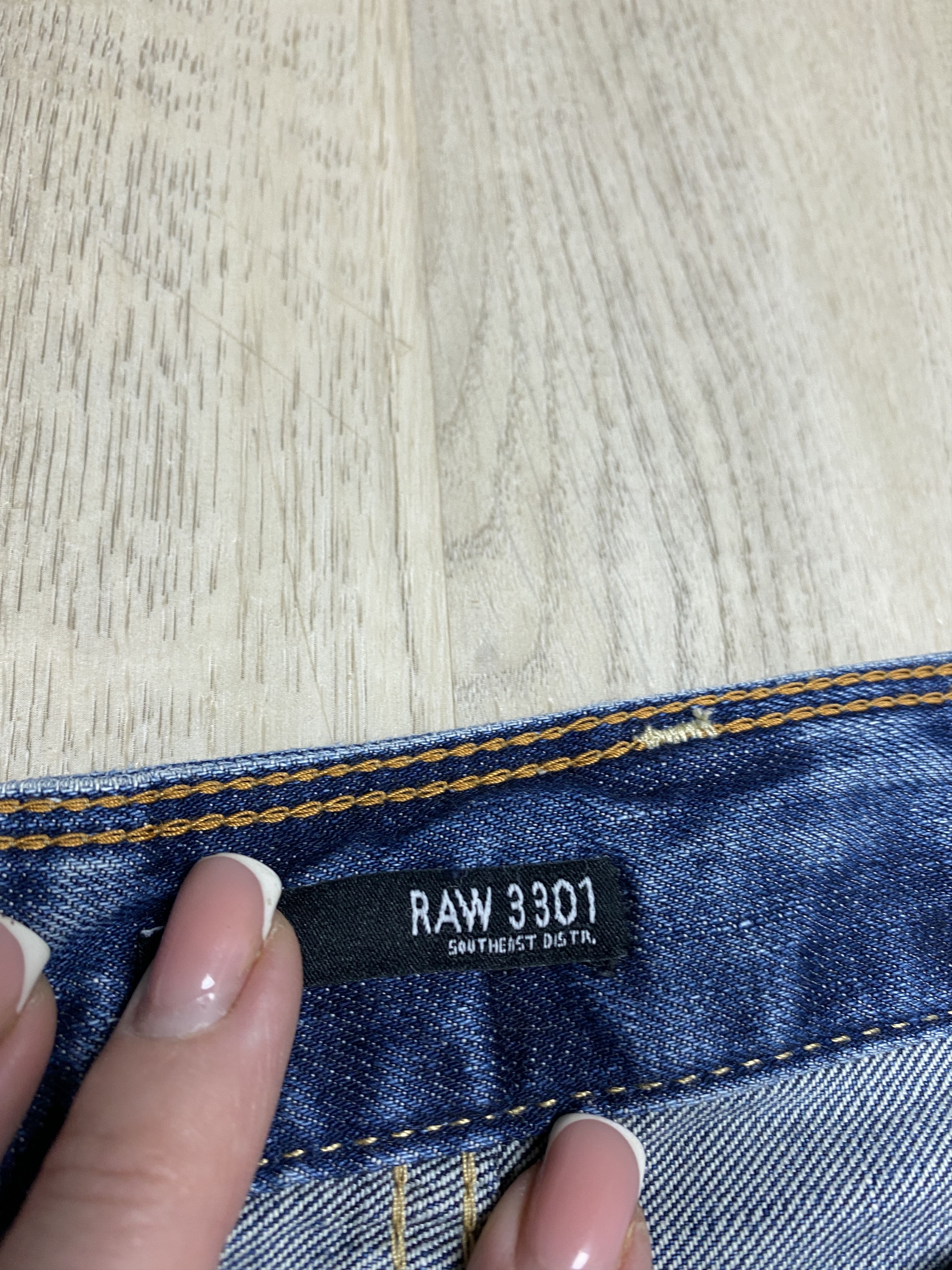 G-Star G Star Raw Mens Denim Pants Arc Riley Loose Tapered Jeans Size US 31 - 4 Thumbnail