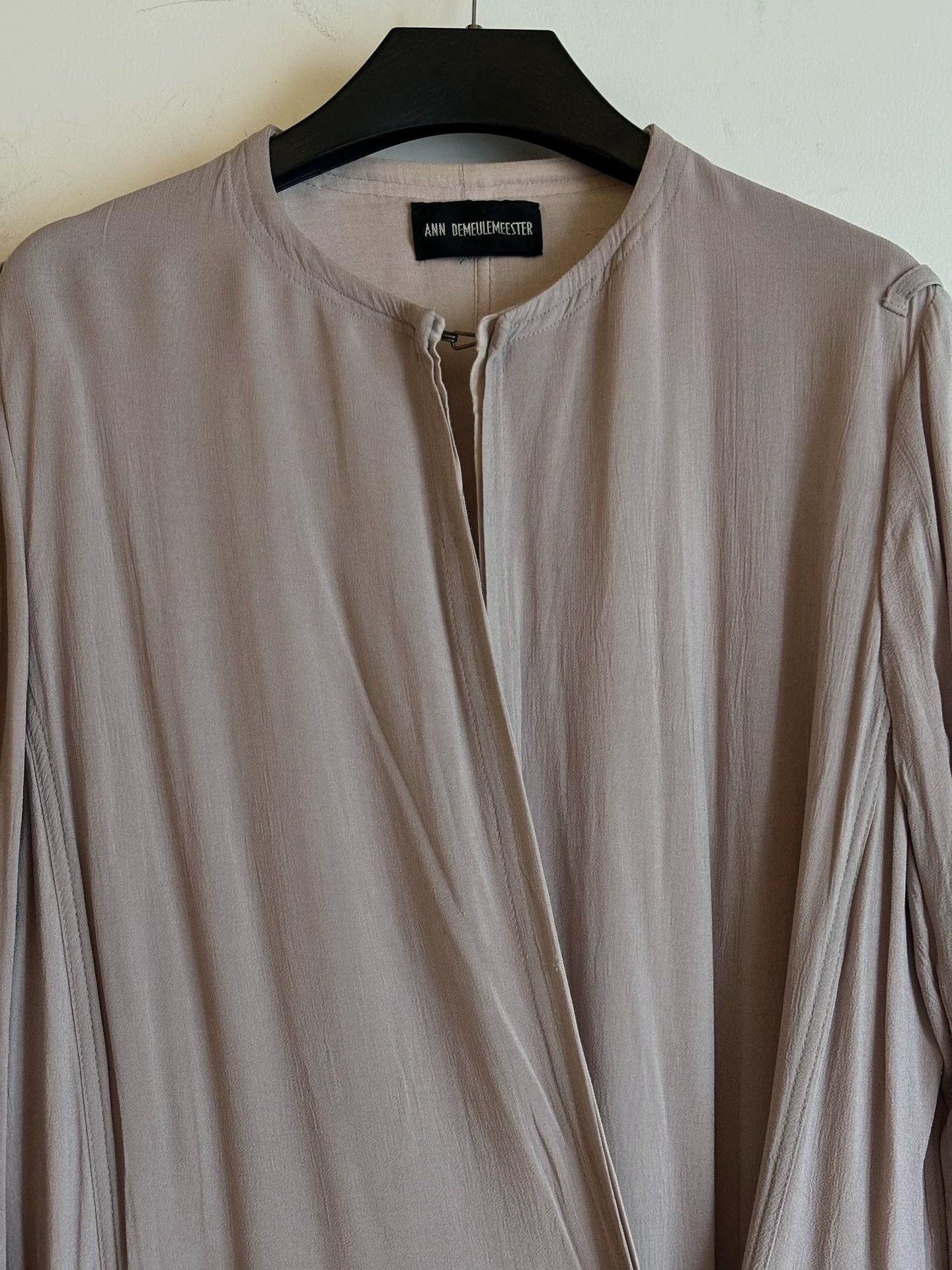 Ann Demeulemeester AD Vintage Muted Purple Lightweight Trench 38 Size XS / US 0-2 / IT 36-38 - 4 Thumbnail