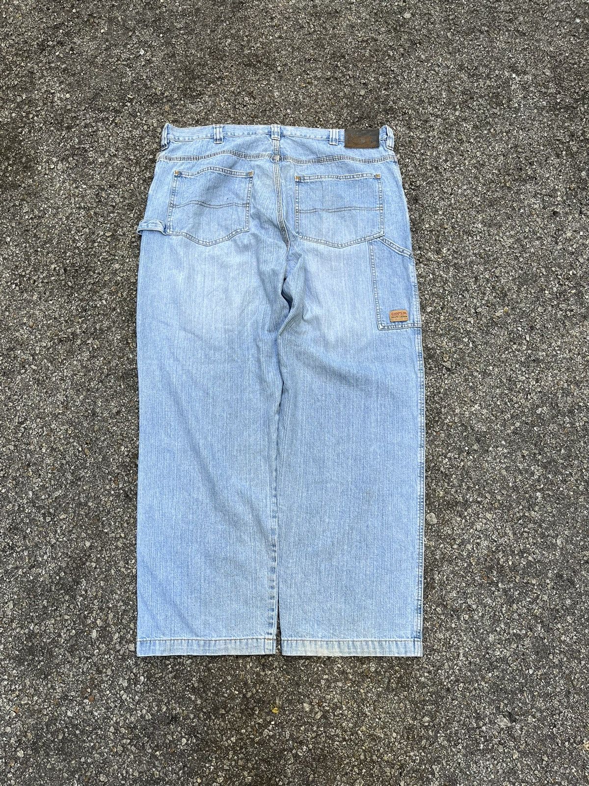 Polo Ralph Lauren × Vintage BAGGY JEANS POLO RALPH LAUREN CARPENTER DENIM SKATER JNCO Size US 38 / EU 54 - 11 Thumbnail