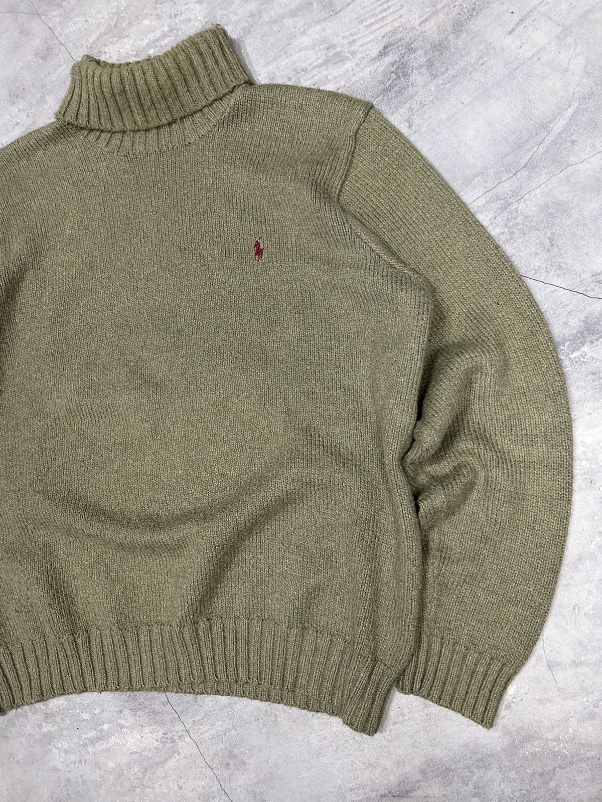 Polo Ralph Lauren Vintage Knit Polo Ralph Lauren Golf Sweatshirt Y2K Size US XL / EU 56 / 4 - 2 Thumbnail