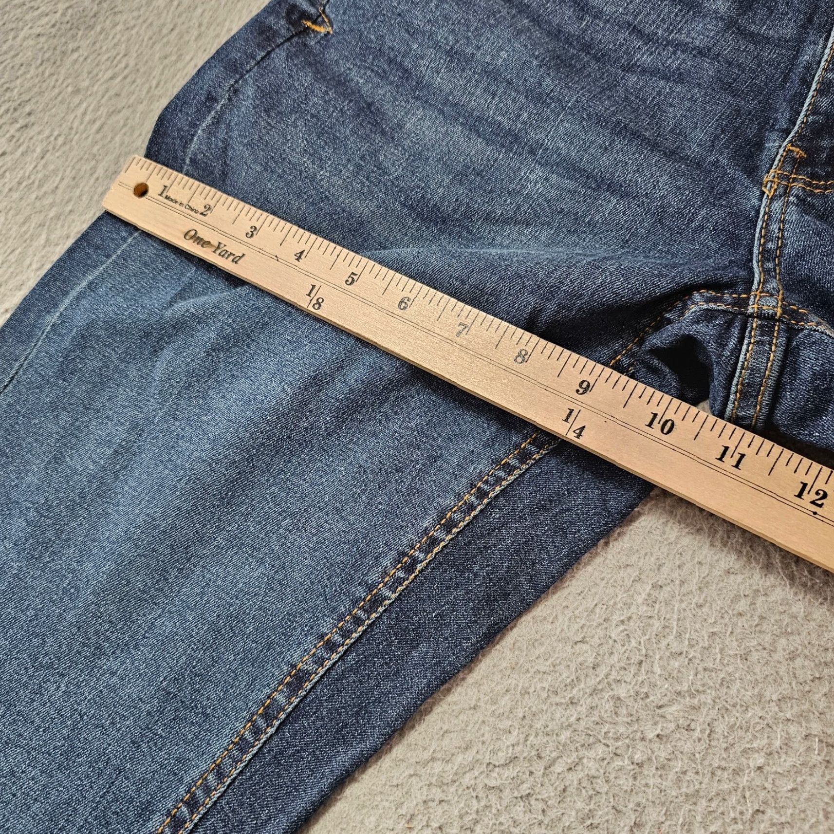 Izod IZOD Men’s Jeans 30x32 Blue Straight Fit Comfort Stretch Denim Cotton Pant Jeans Size US 30 / EU 46 - 6 Thumbnail