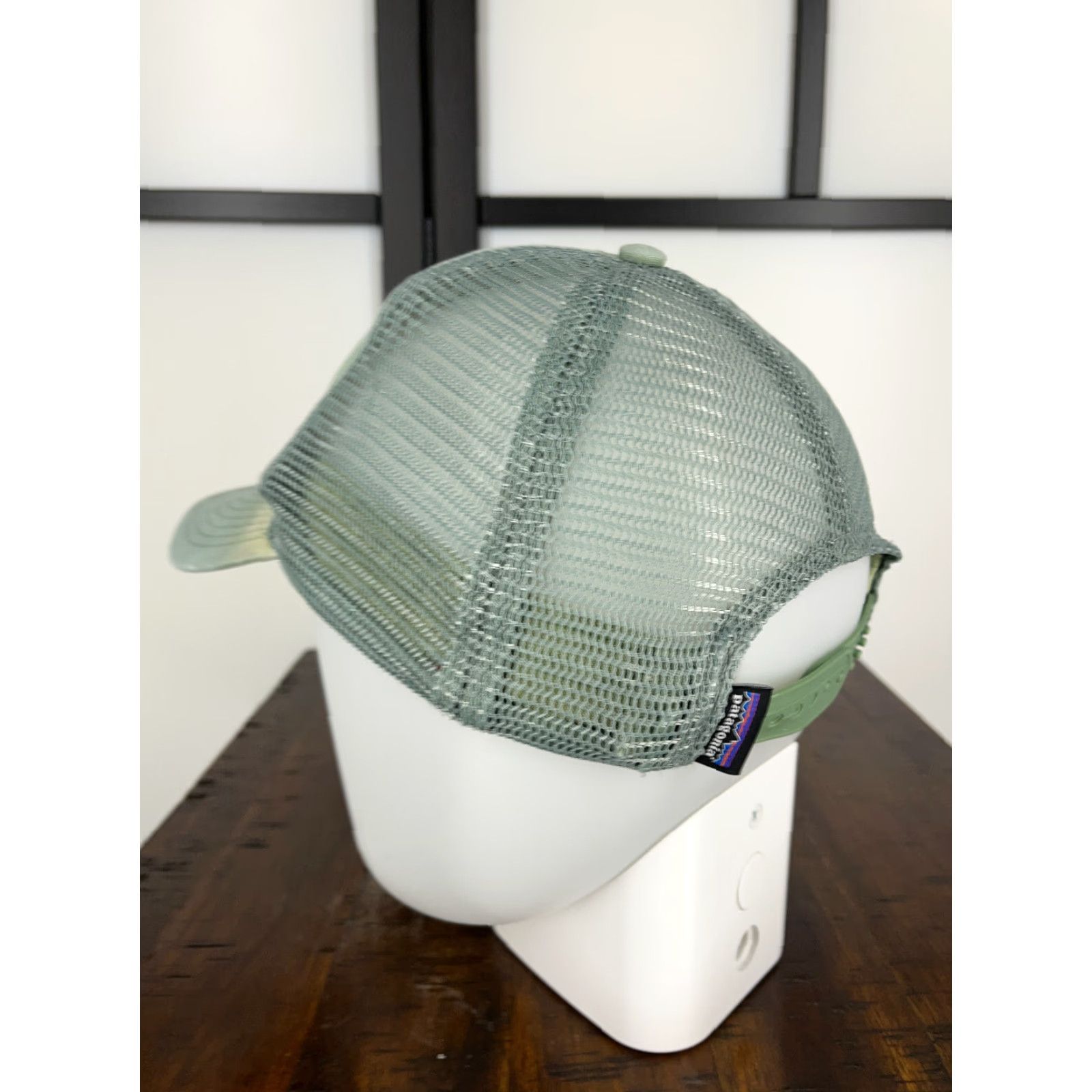 Patagonia Patagonia Hat Cap Snap Back Adult One Size Green Fitz Roy Embroidered Trucker Hat/Cap Size ONE SIZE - 5 Thumbnail