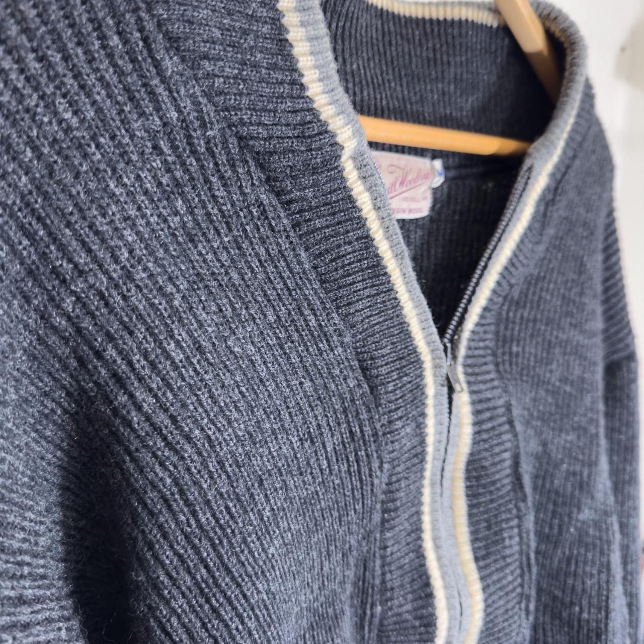 Other Vintage Real wool cardigan sweater Size US M / EU 48-50 / 2 - 3 Thumbnail