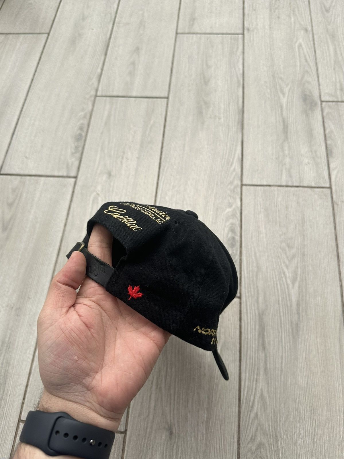 Vintage Vintage 80s 90s Cadillac General Motors Car Strapback Hat Size ONE SIZE - 3 Thumbnail