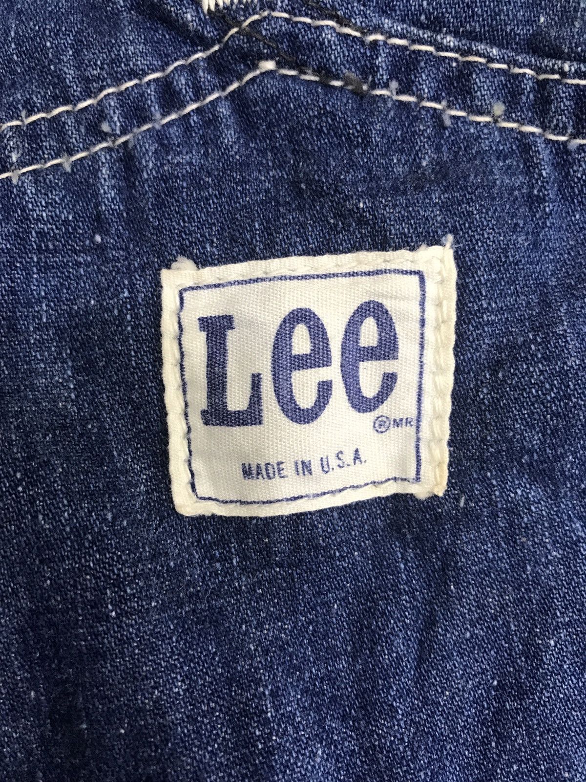 Lee Vintage Archival Lee Denim Overall Size US 32 / EU 48 - 7 Thumbnail