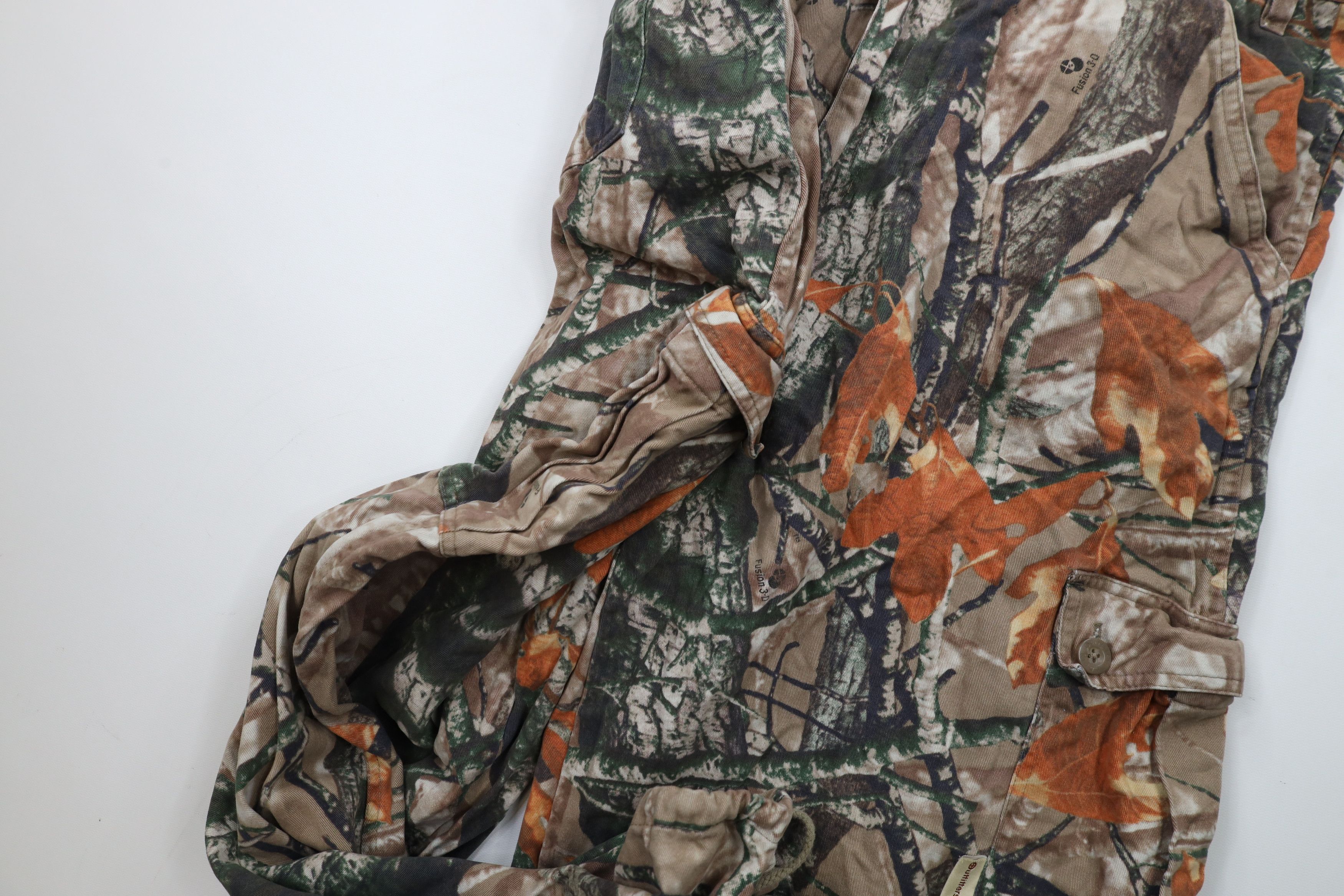 Vintage Vintage 90s Streetwear Camouflage Wide Leg Cargo Pants Size US 38 / EU 54 - 6 Thumbnail