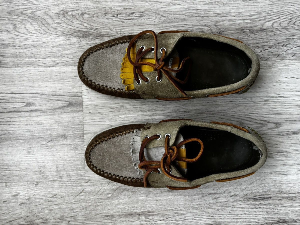 Universal Works Sebago x Universal Works Portland Deck Shoes MultiTone Suede Size US 8 / EU 41 - 3 Thumbnail