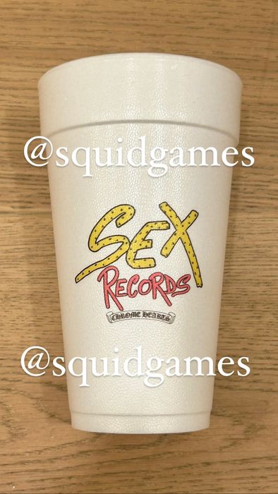 chrome-hearts-chrome-hearts-sex-records-styrofoam-cups-rare-grailed