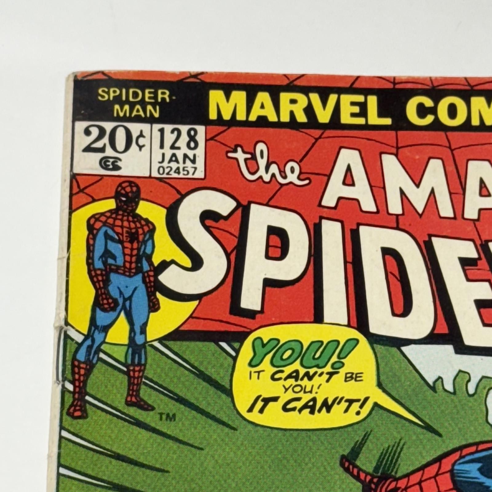 Marvel Comics VTG MARVEL The Amazing Spider-Man #128 JAN 1974 VULTURE VF+ Size ONE SIZE - 3 Thumbnail