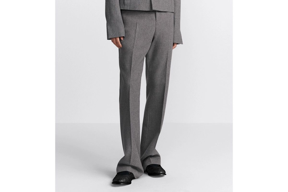 Dior o1bcso1str0226 Flaed Pants in Grey Size US 30 / EU 46 - 5 Thumbnail