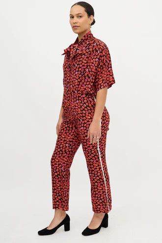 Marni o1y1125 Sweatpant in Black/Red Size 27" / US 4 / IT 40 - 4 Thumbnail