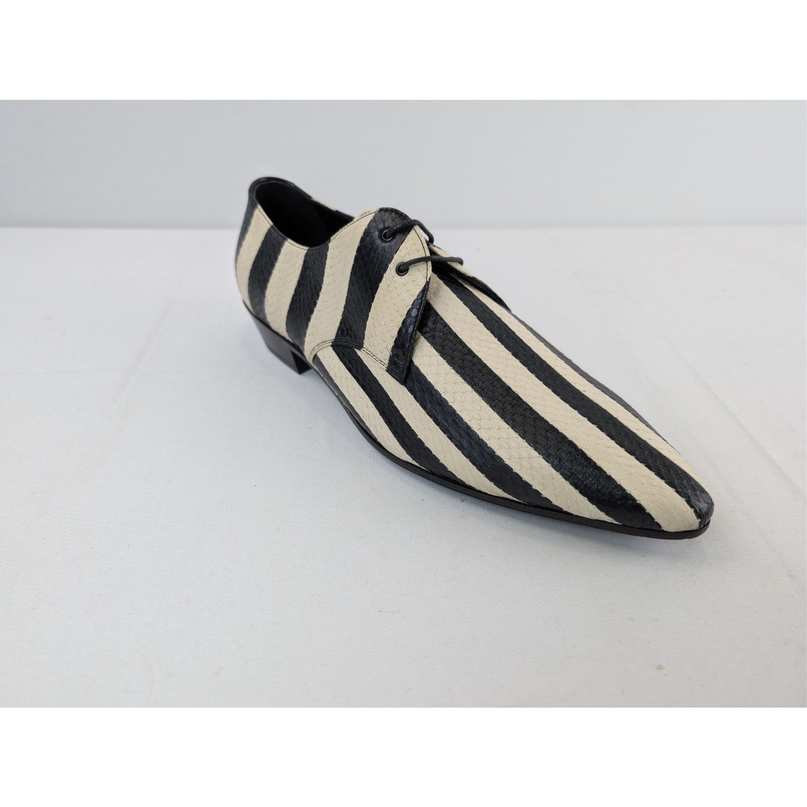o1rshd1 Jonas 25 Derby Striped Shoes Boots Off White/Black