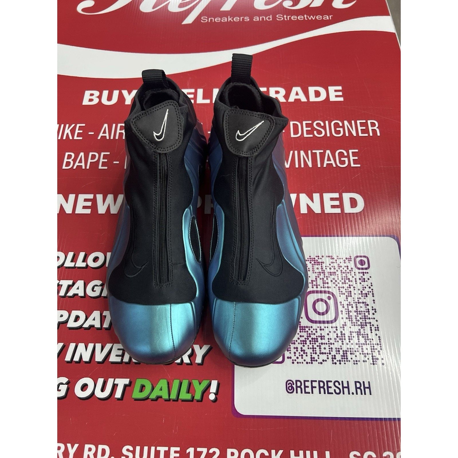 Nike Nike Air Flightposite Dusty Cactus Size 11.5 (HJ4466-001) Size US 11.5 / EU 44-45 - 4 Thumbnail