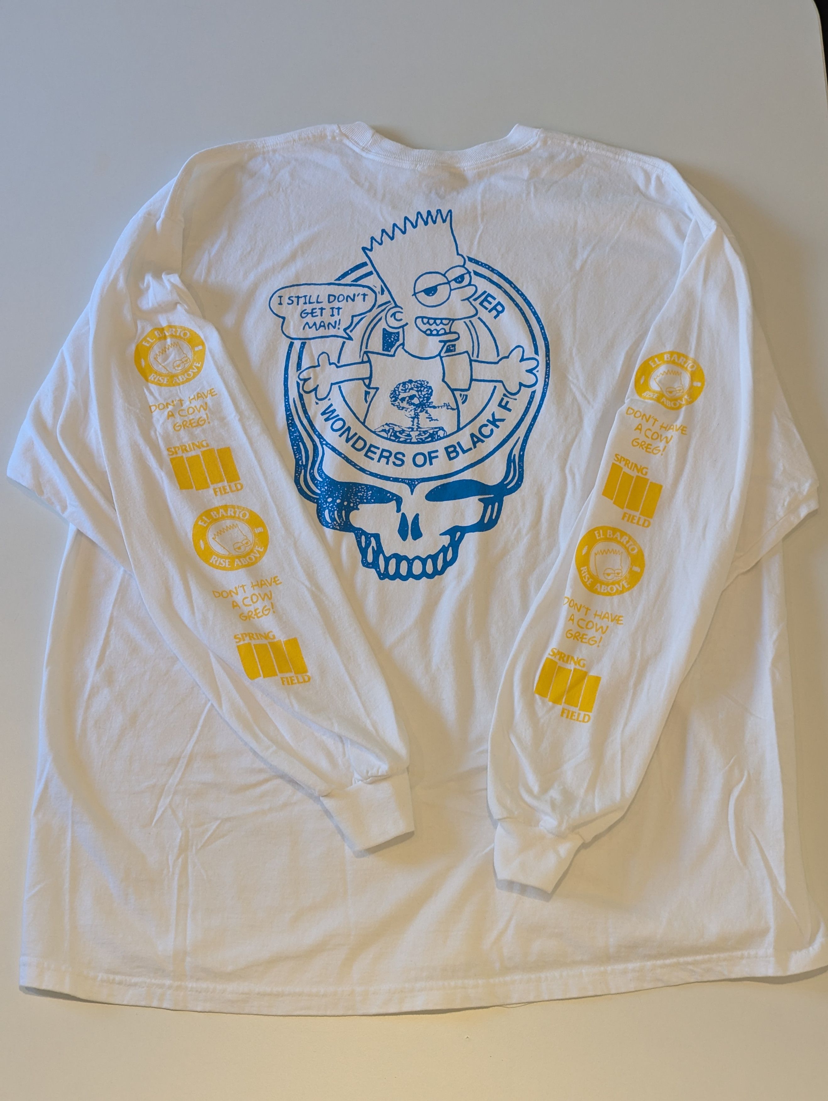 Grateful Dead Grateful Dead Bootleg Series Bart Simpson WOBF Shirt Size US XXL / EU 58 / 5 - 9 Thumbnail