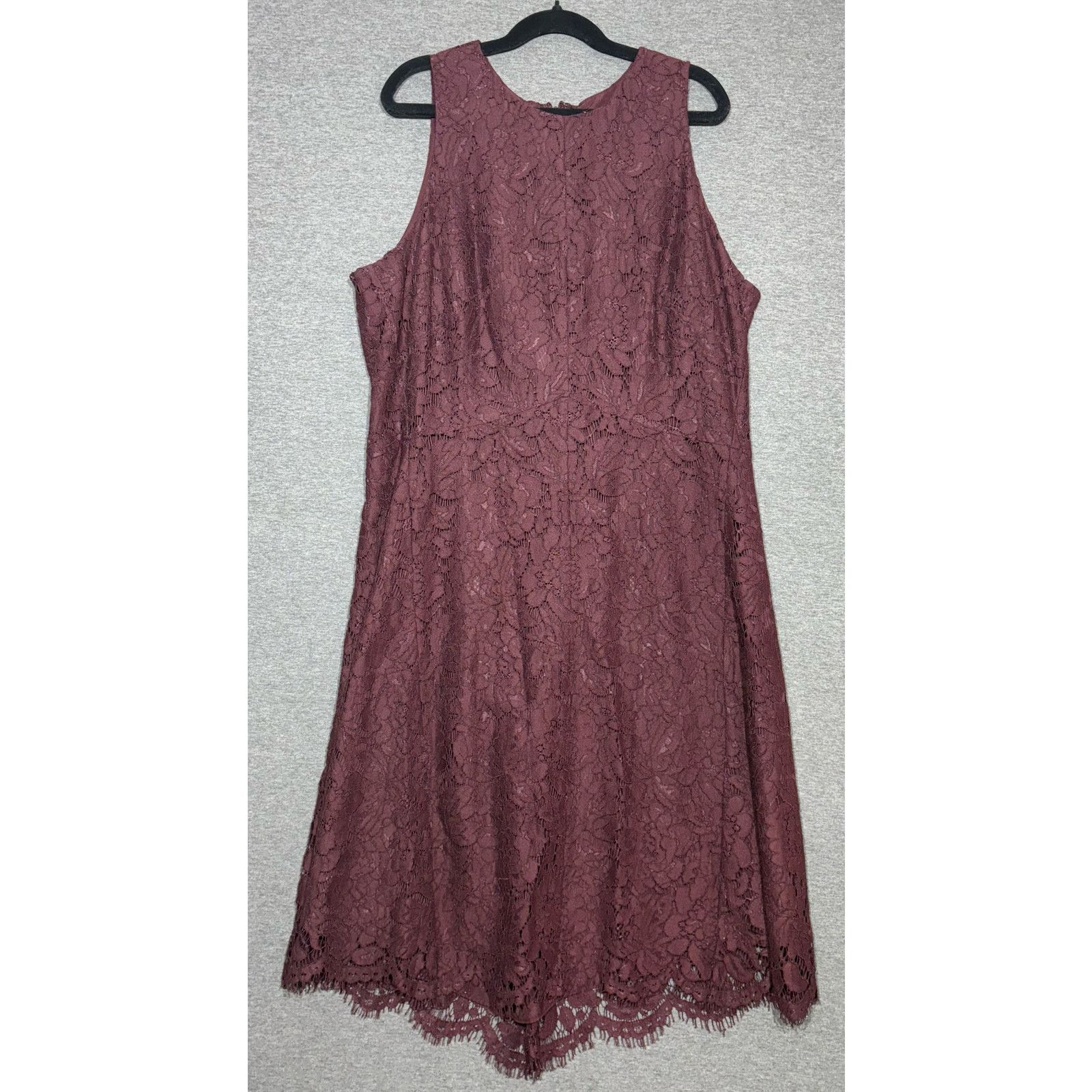 Ann Taylor Ann Taylor | Lacy Flare Sleeveless Dress Style #390936 | 8 Size M / US 6-8 / IT 42-44 - 1 Thumbnail