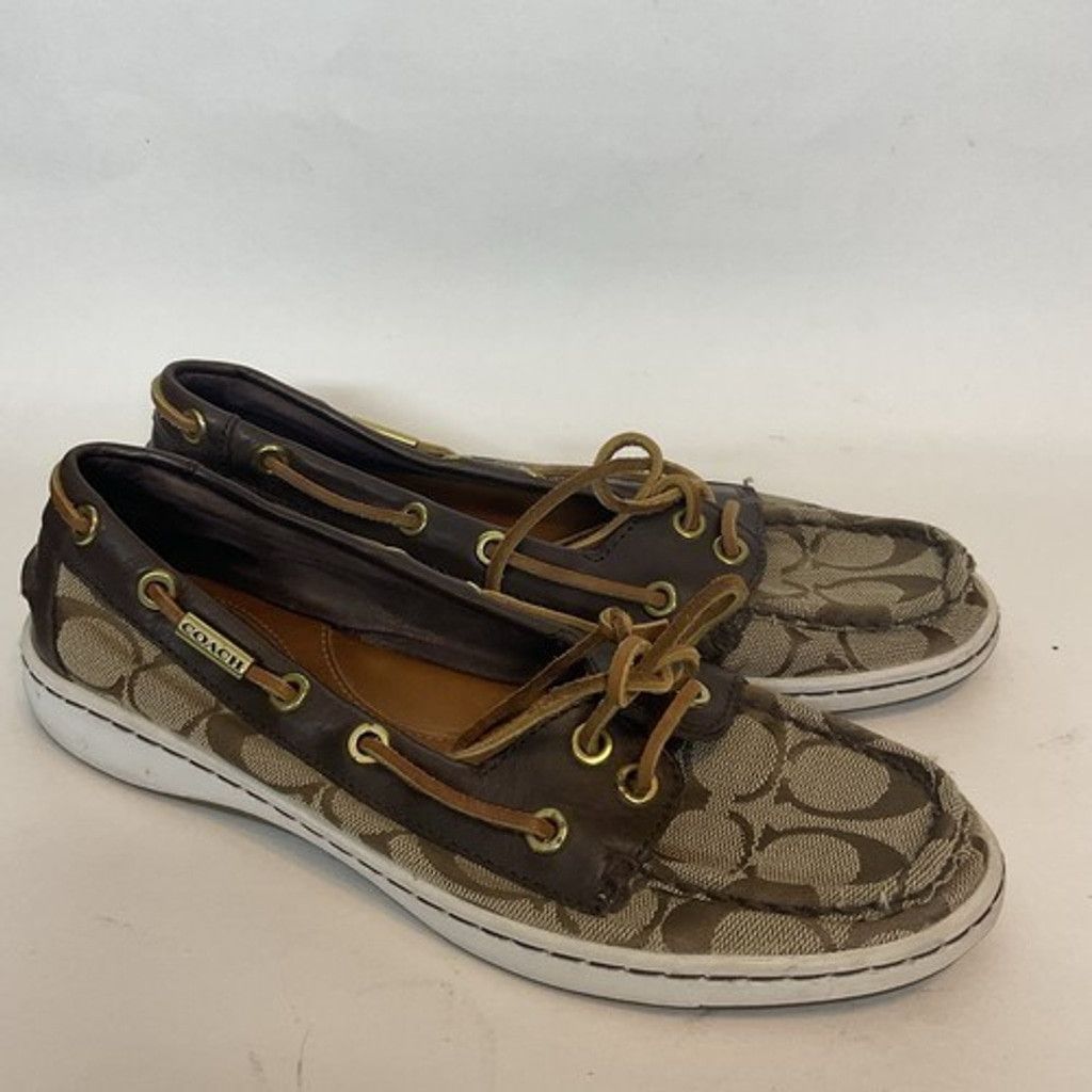 Coach Coach Richelle Topsider Brown Flats Boat Shoes Women 7B Size US 7 / IT 37 - 11 Thumbnail
