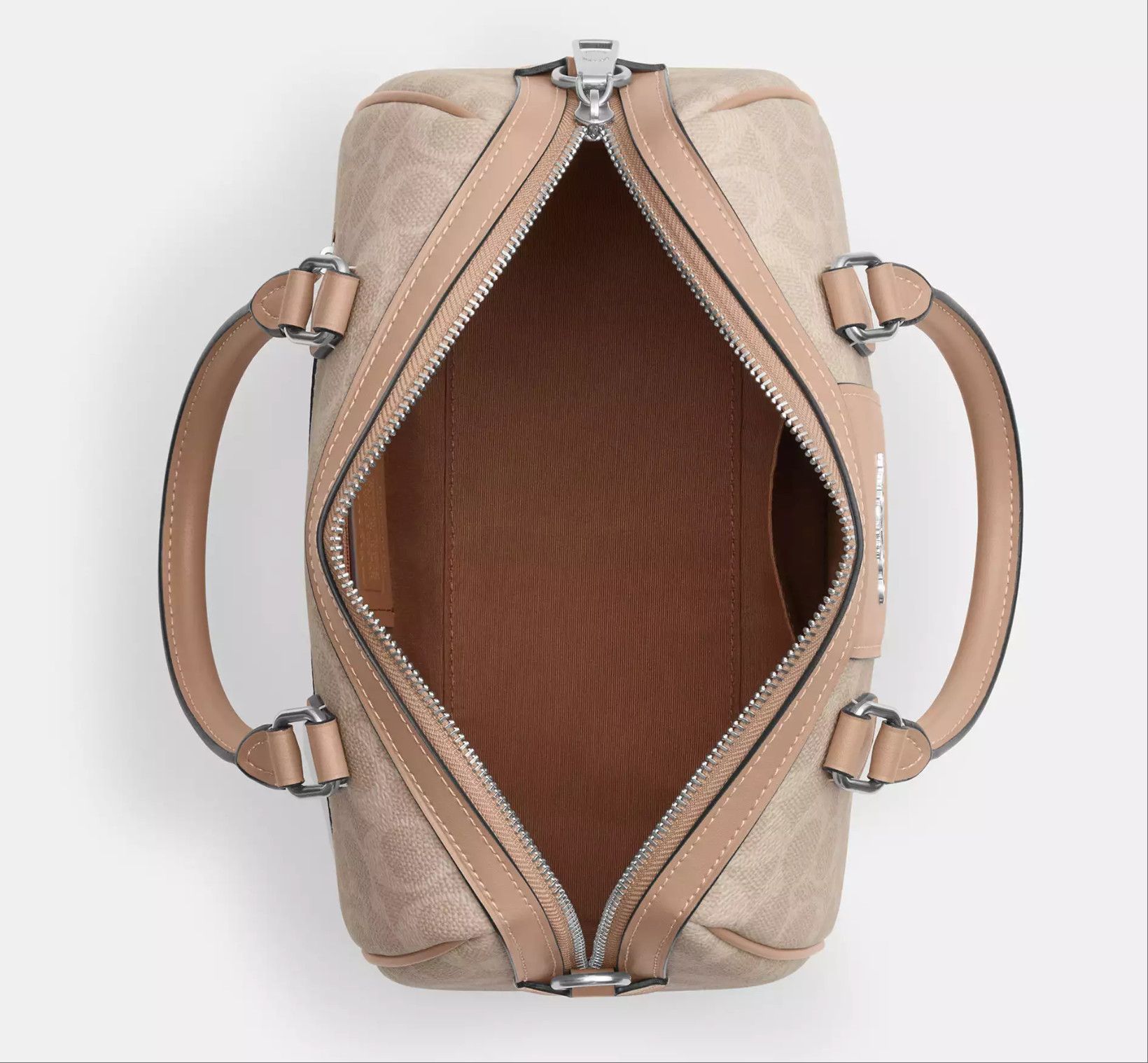 Coach Rowan Satchel Bag In Signature Canvas CW376 Size ONE SIZE - 10 Thumbnail