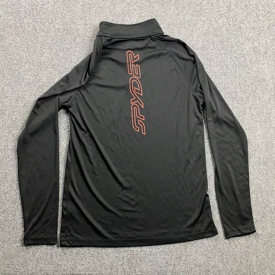 Spyder Spyder 1/4 Zip Pullover Mens Large Base Layer Performance Size US L / EU 52-54 / 3 - 8 Thumbnail