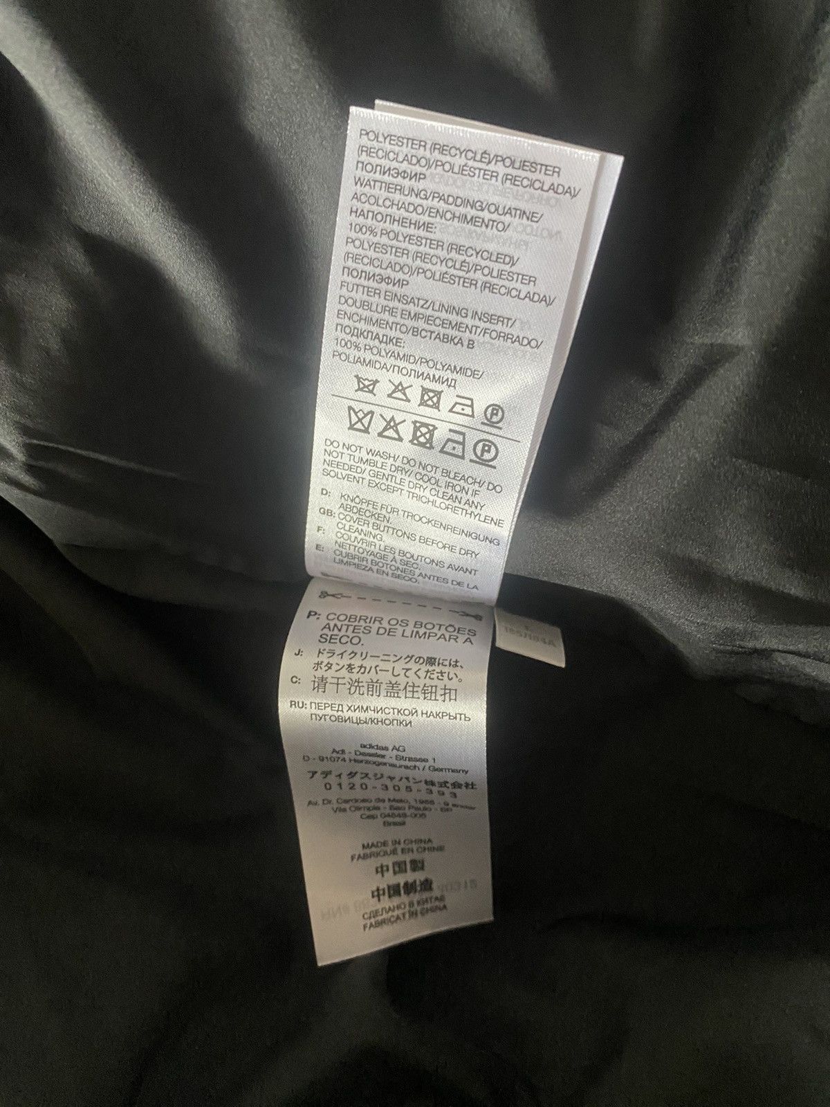 Yohji Yamamoto Y-3 CLASSIC VARSITY JACKET - BLACK Size US L / EU 52-54 / 3 - 12 Thumbnail