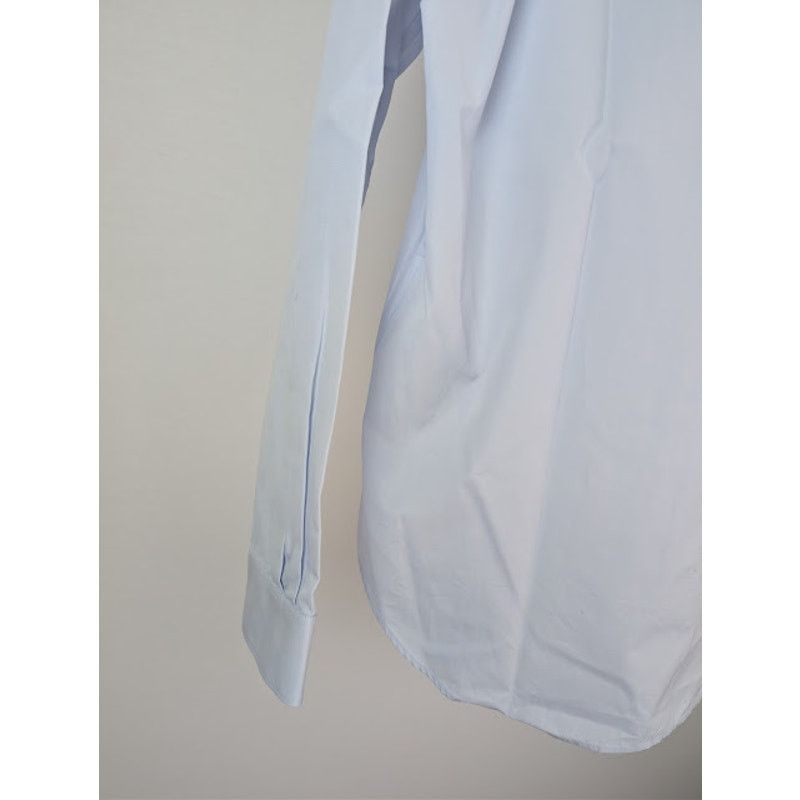 Gucci o1rshd1 Piece Dyed Popeline Boxy Shirt in Baby Blue / Mix Size US M / EU 48-50 / 2 - 15 Thumbnail