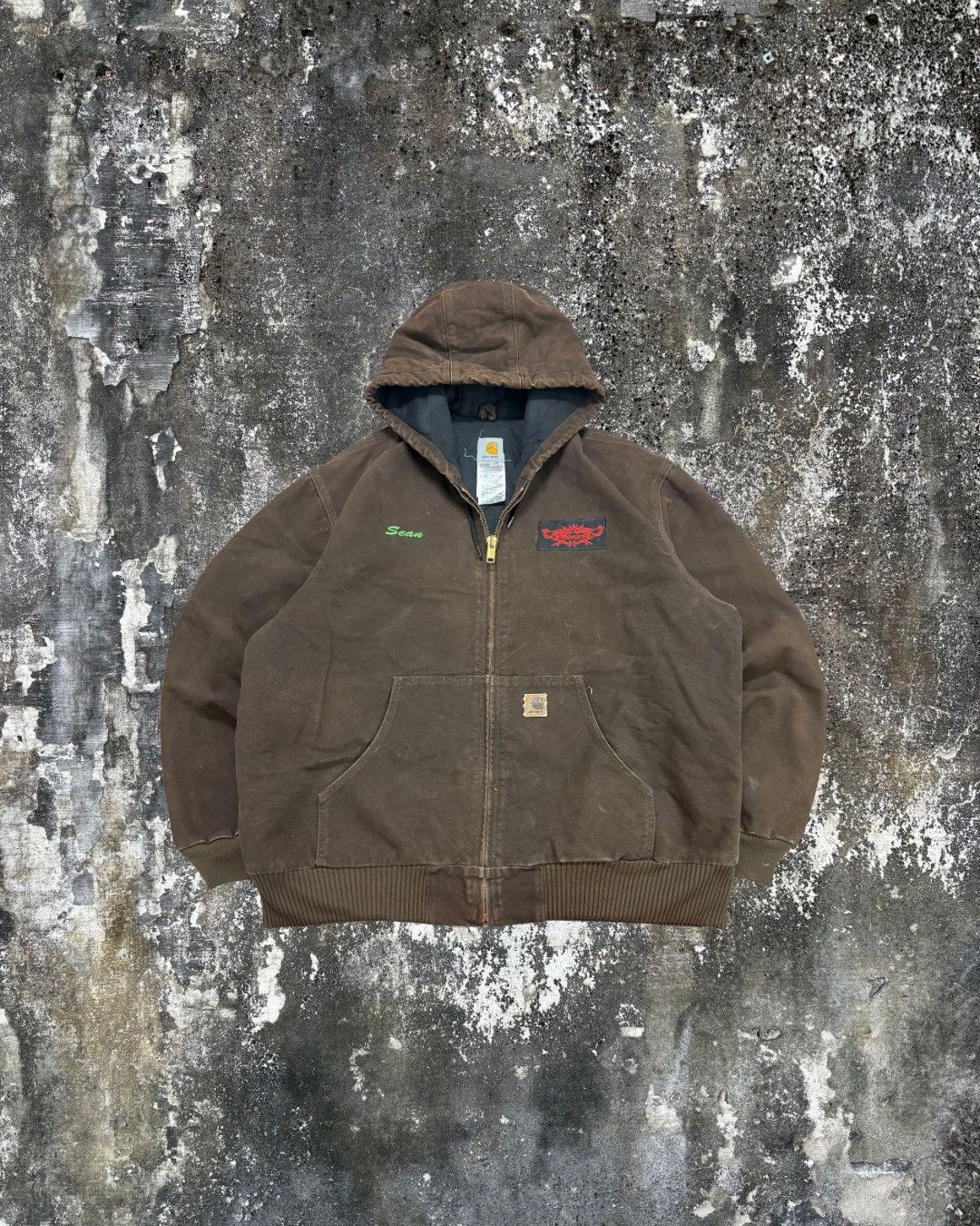 Carhartt Godsmack Dark Brown Carhartt Active Jacket - J130 DKB Size US XL / EU 56 / 4 - 1 Thumbnail