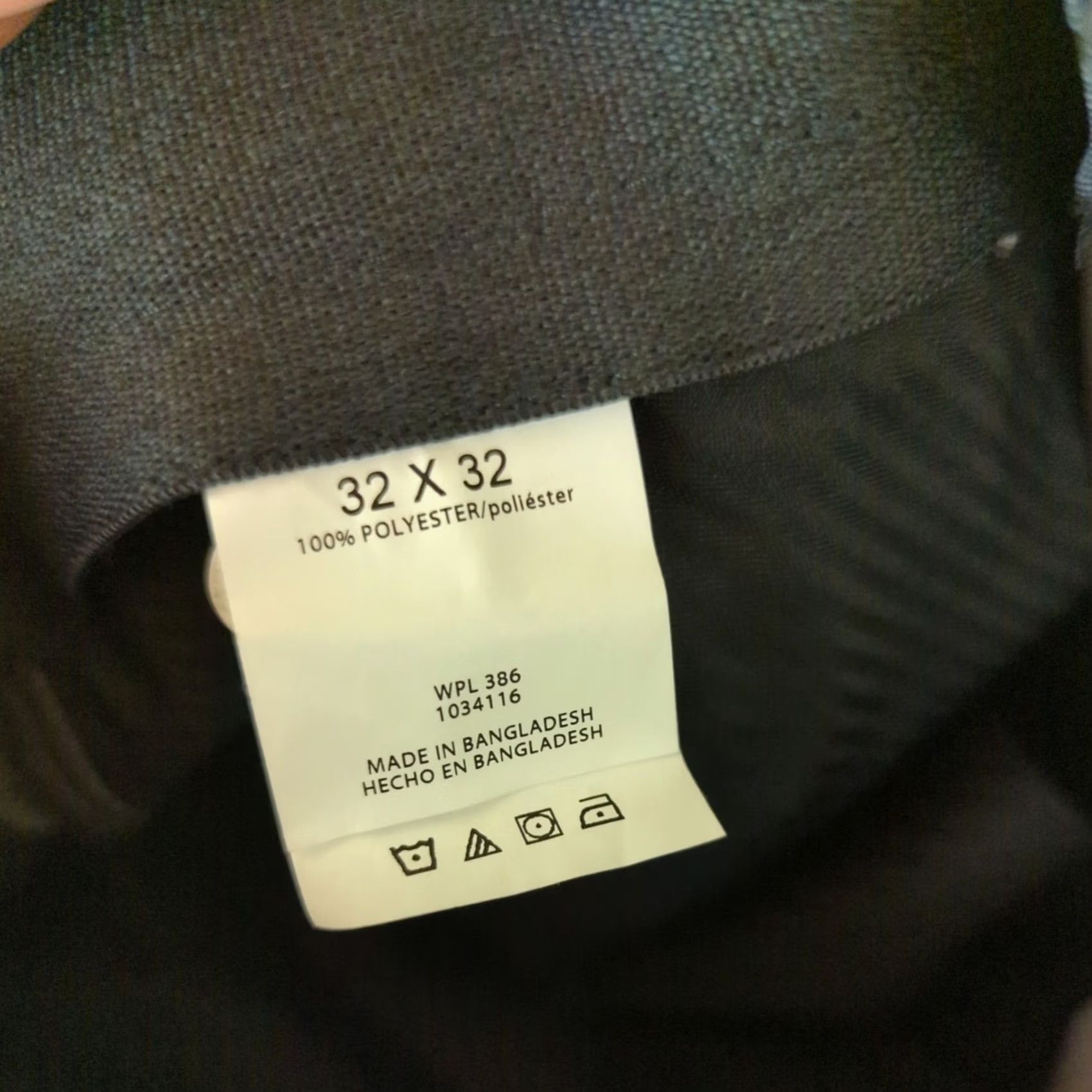 Haggar Haggar Men's Gray Performance Dress Pants slim fit 32X32 4 way stretch Size US 32 / EU 48 - 7 Thumbnail