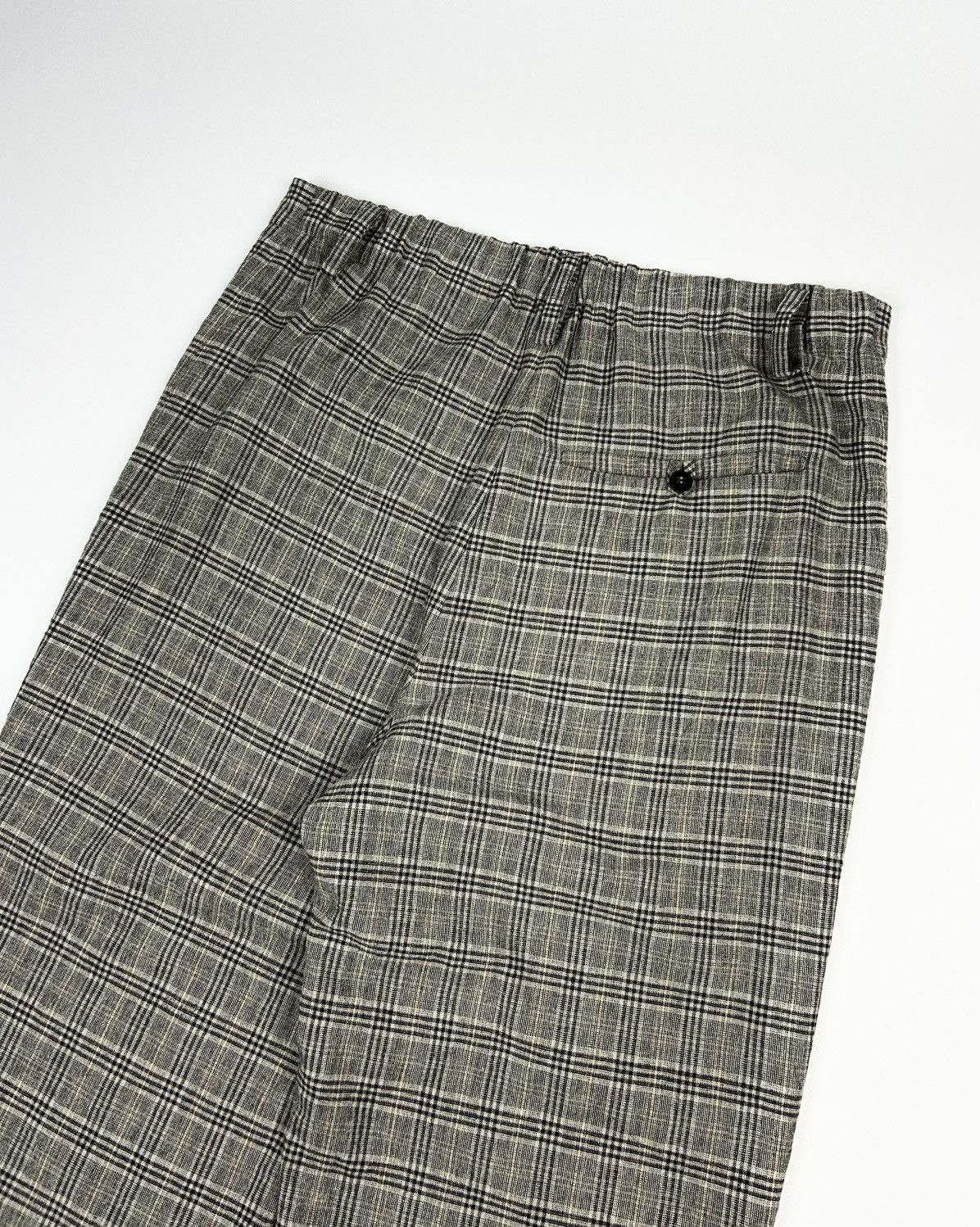 Annette Gortz × Designer × Vintage designer Annette Gortz check Trousers wool pants Size 28" / US 6 / IT 42 - 5 Thumbnail