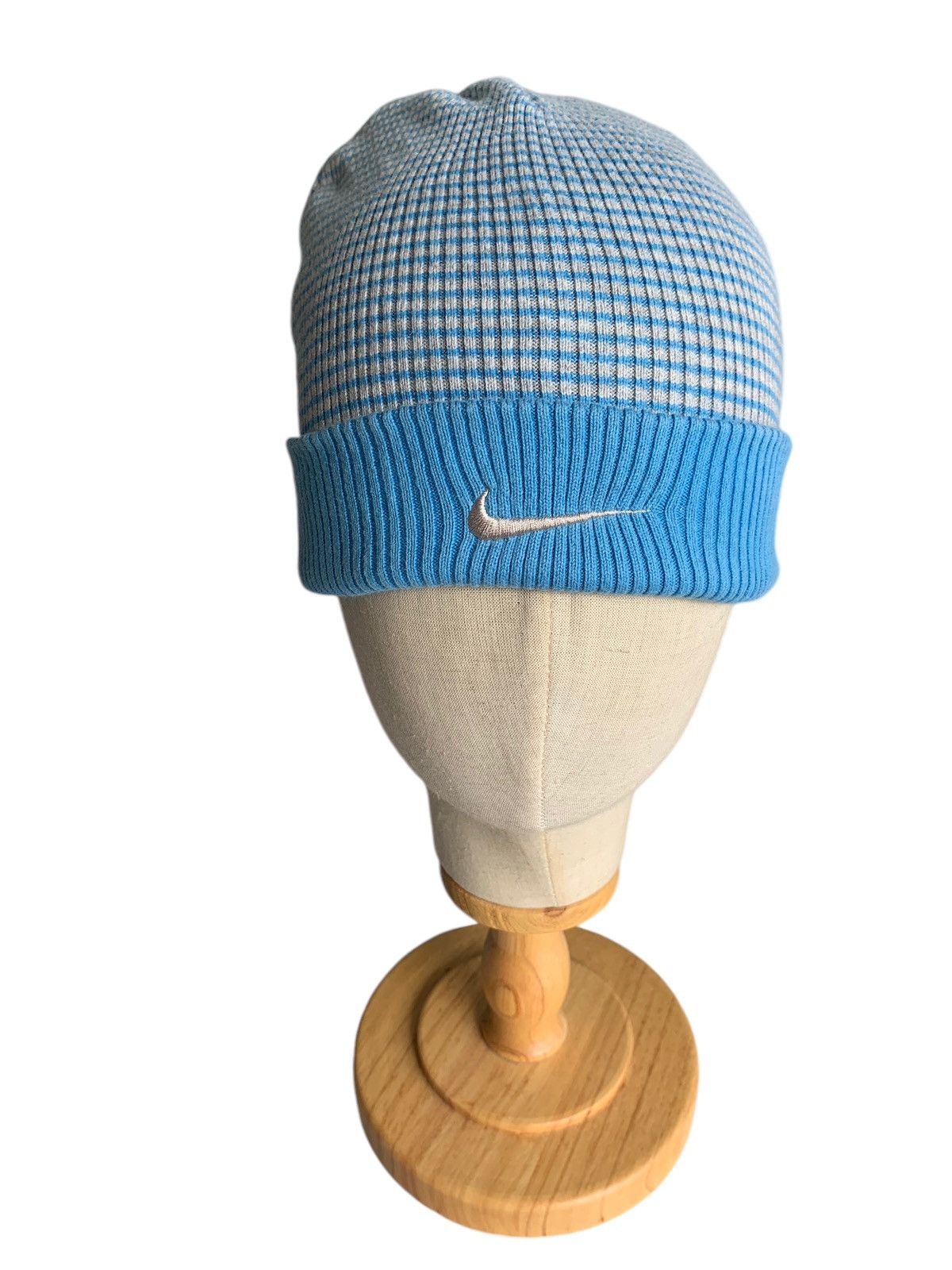 Japanese Brand × Nike Vintage Nike Nice Design Beanie Hats Size ONE SIZE - 2 Thumbnail