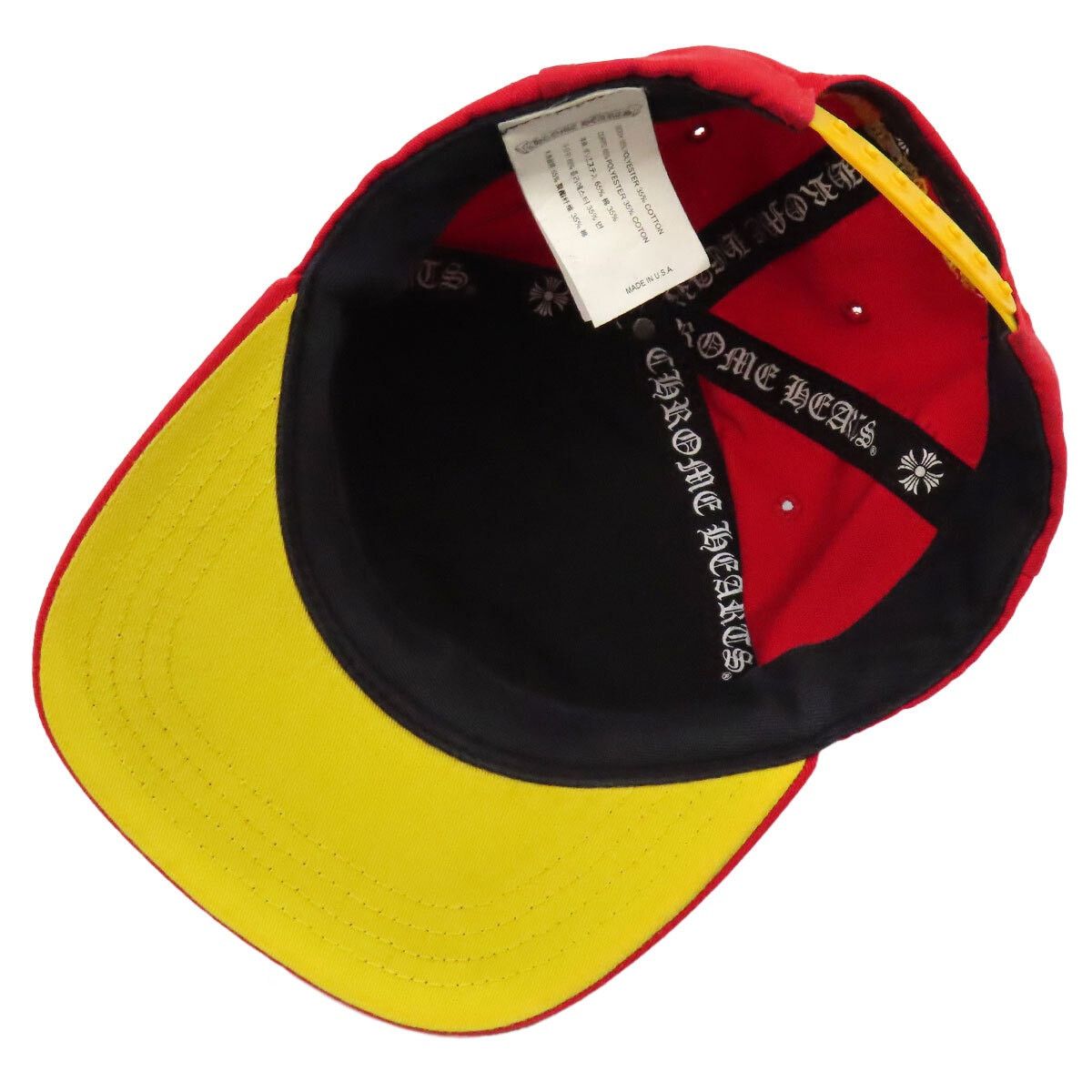 Chrome Hearts Chrome Hearts Red 5 Panel Cap Unisex Size ONE SIZE - 6 Thumbnail