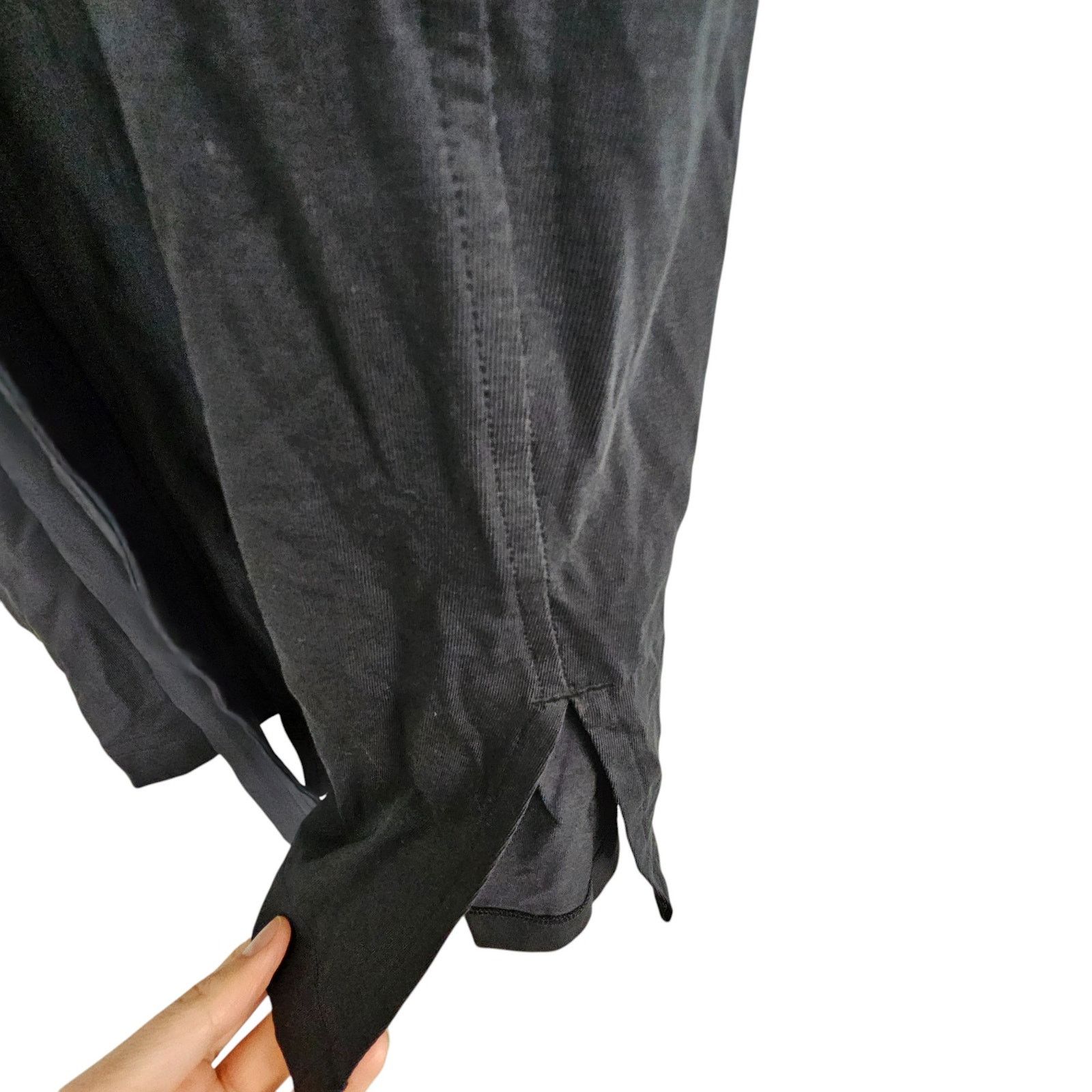 Lululemon Lululemon Dress In A Twist Sz 6 Black Sporty T-Shirt Dress Size M / US 6-8 / IT 42-44 - 5 Thumbnail