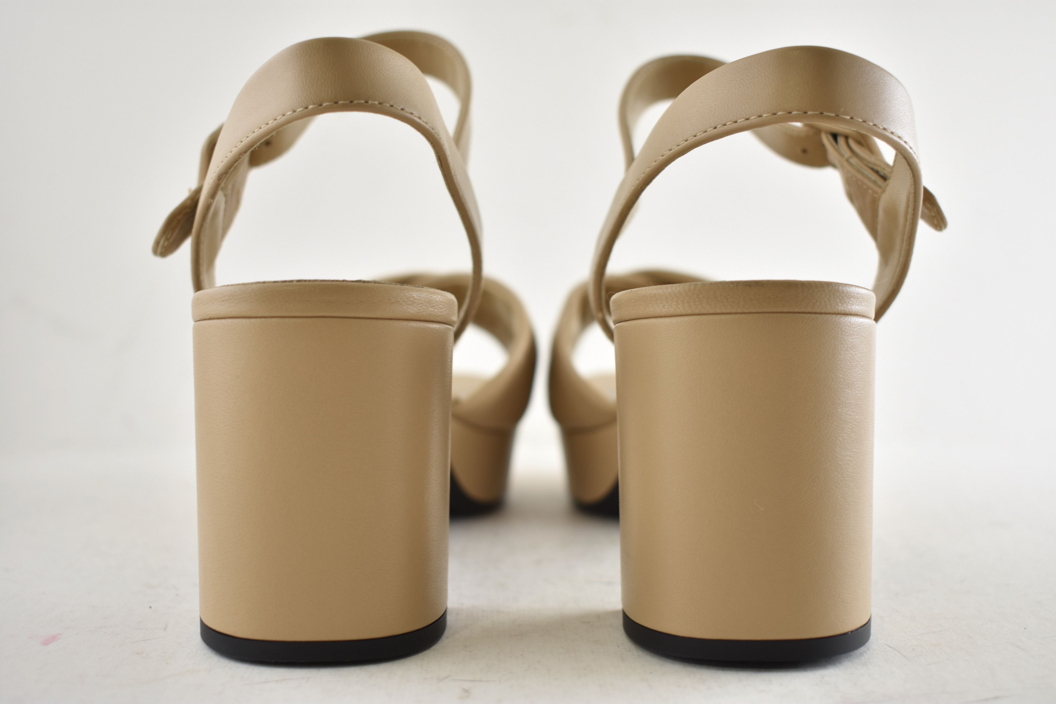 Prada Prada 65mm Nude Platform Sandal Ankle Strap Block Heel 41 Size US 11 / IT 41 - 16 Thumbnail