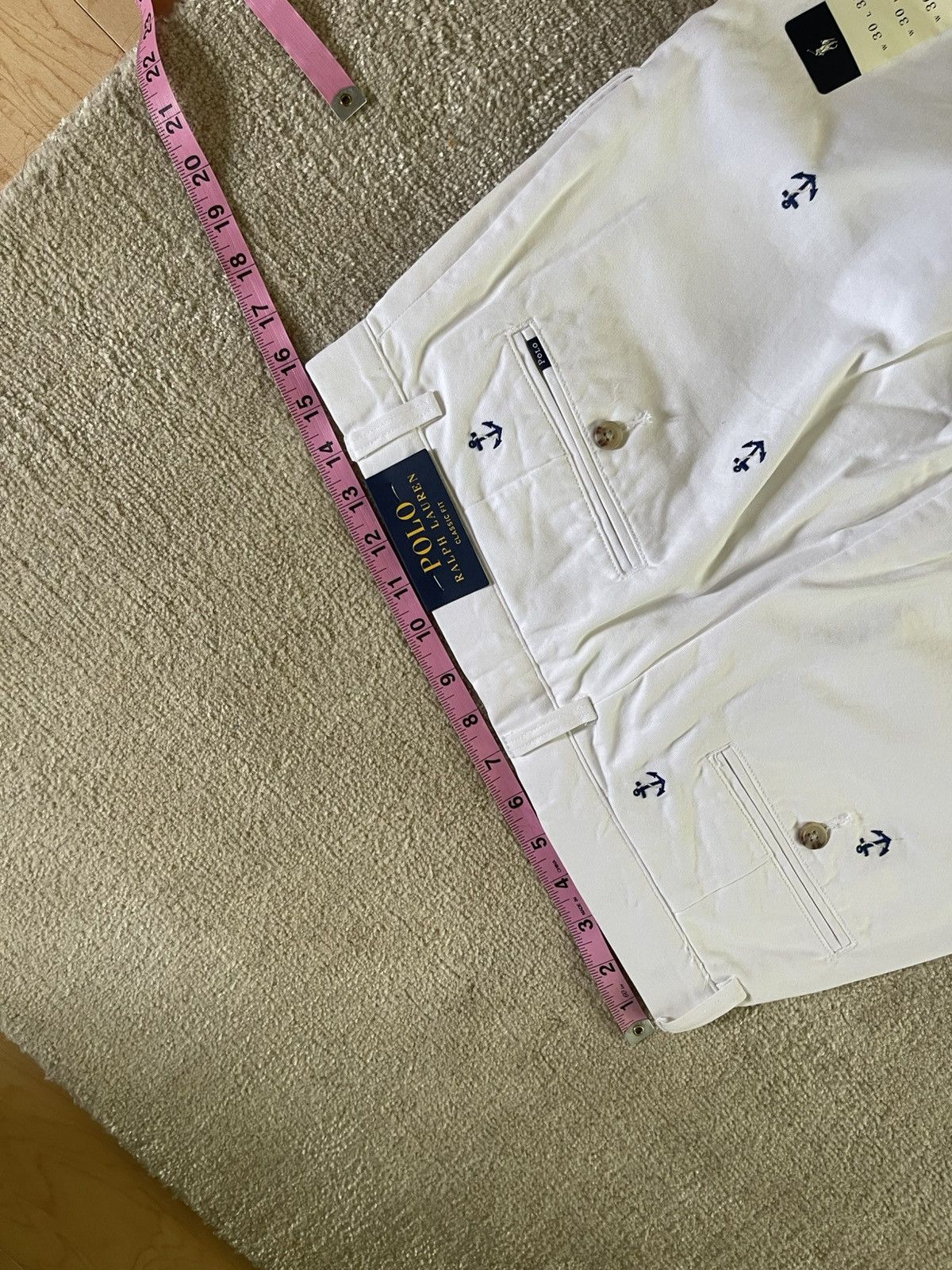 Polo Ralph Lauren Polo Ralph Lauren mens white pants 30x32 anchor NWT Size US 30 / EU 46 - 12 Thumbnail