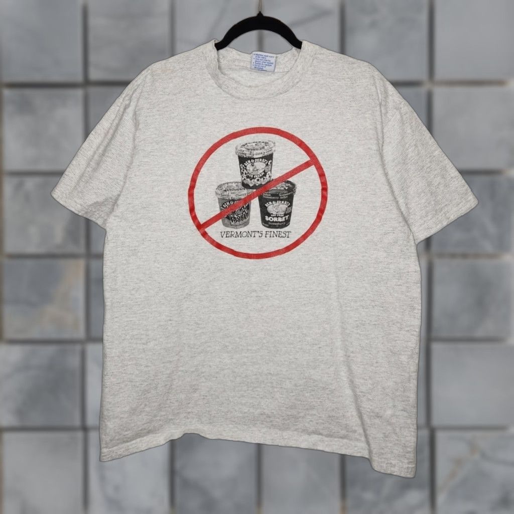 Vintage VINTAGE Ben & Jerry's D-Day Double Sided Ice Cream Promo Shirt Large Size US L / EU 52-54 / 3 - 1 Thumbnail