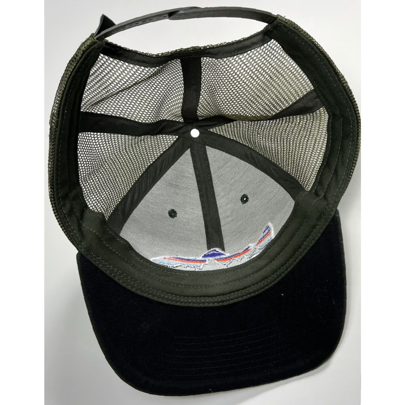 Patagonia PATAGONIA Fitz Roy Trout Trucker Hat Green Snap Back Cap Unisex Adults One Size Cap / Hat Size ONE SIZE - 4 Thumbnail